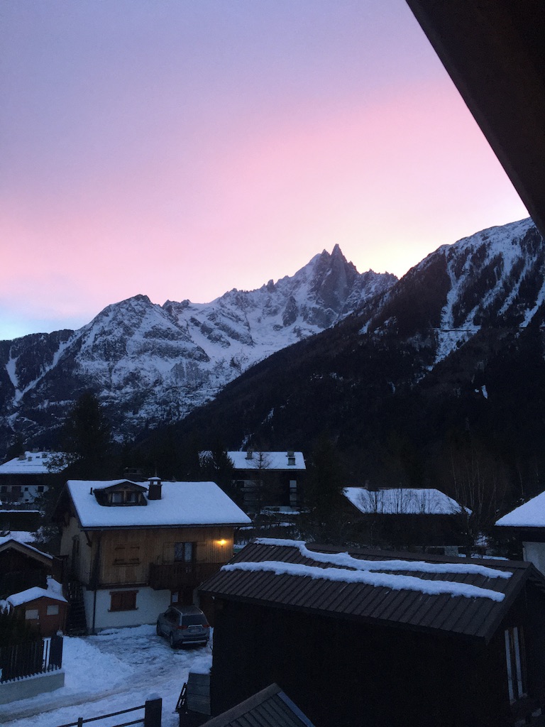 Alpine home · Mont Blanc views